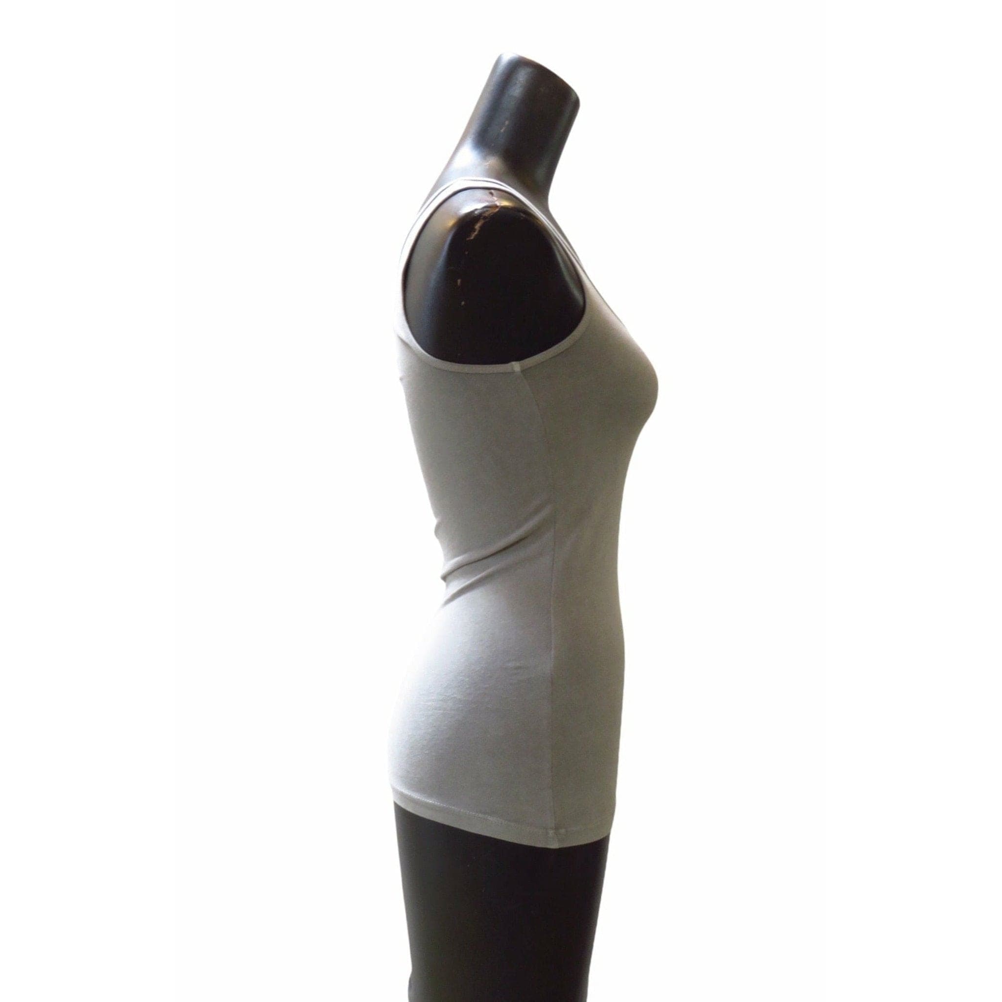 Shirts & Tops James Perse Long Tank - Fitted Stretch Layering Cami Dark Slate Gray