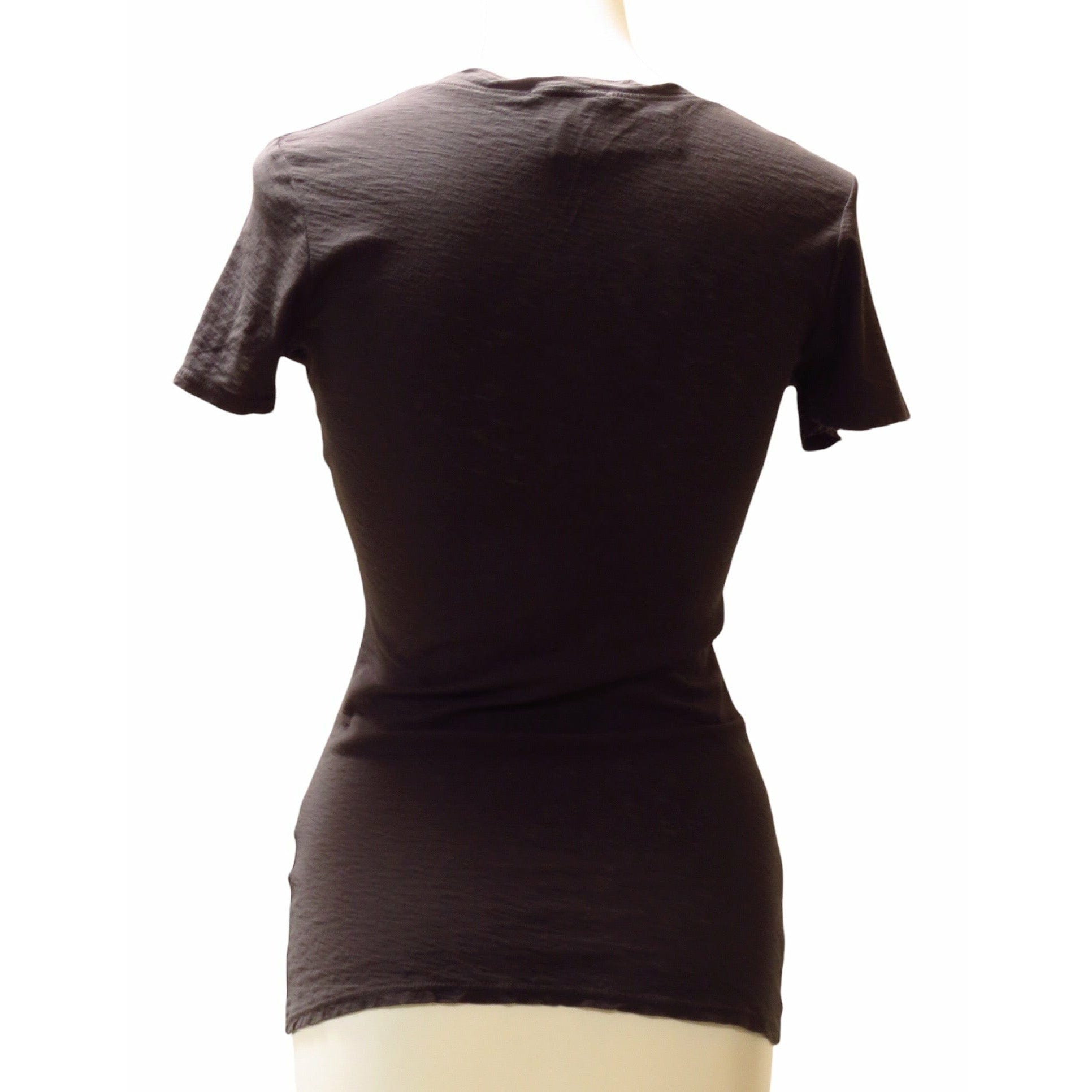 Shirts & Tops James Perse Casual V-Neck Tee - Everyday Cotton Basic Black