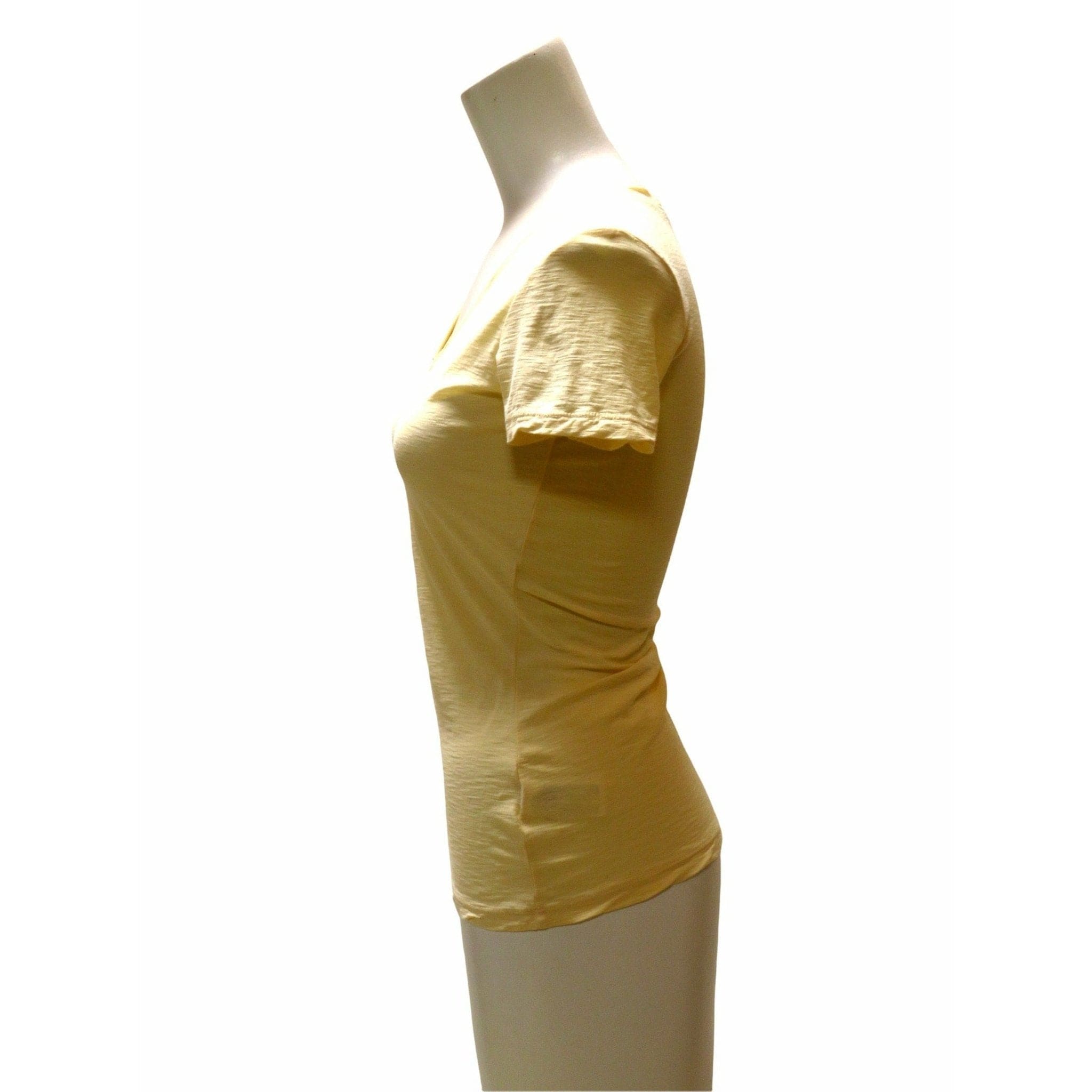 Shirts & Tops James Perse Casual V-Neck Tee - Cotton Slub Top Sienna