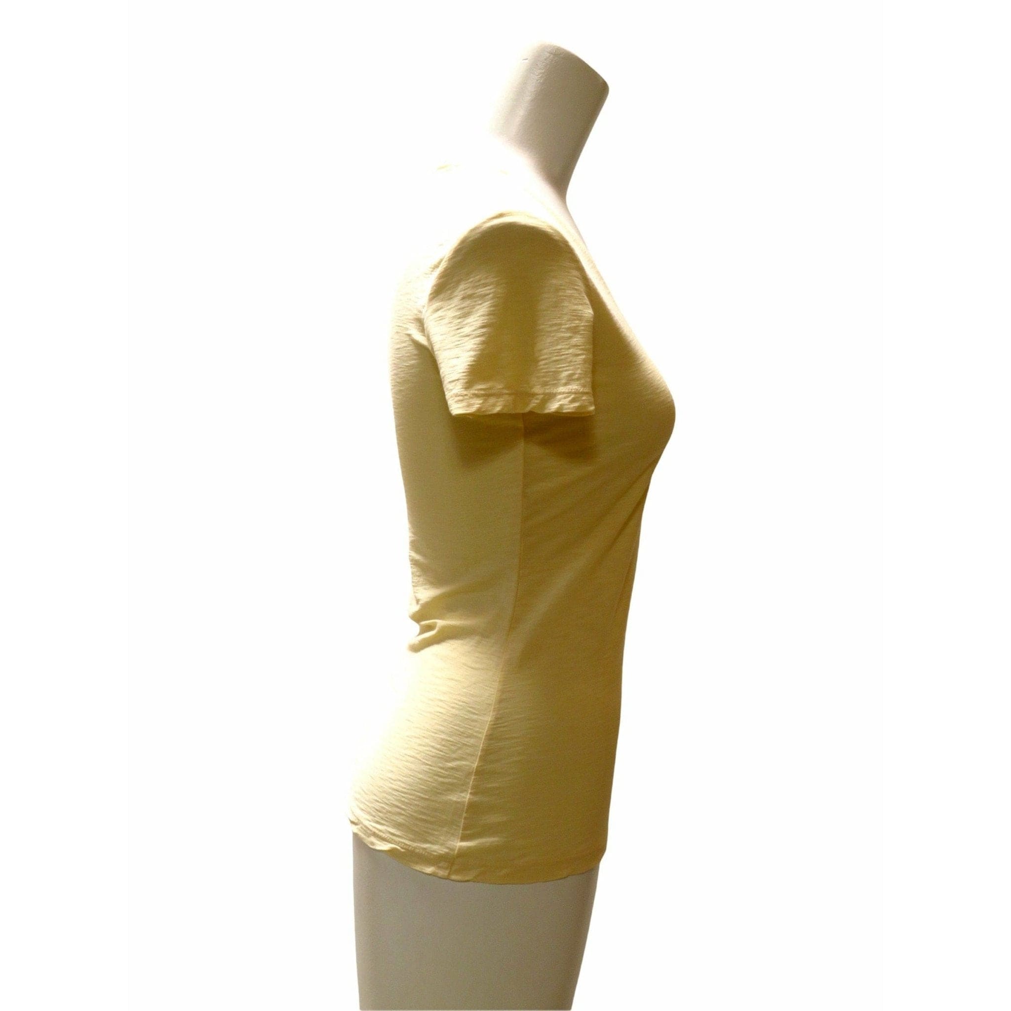 Shirts & Tops James Perse Casual V-Neck Tee - Cotton Slub Top Sienna