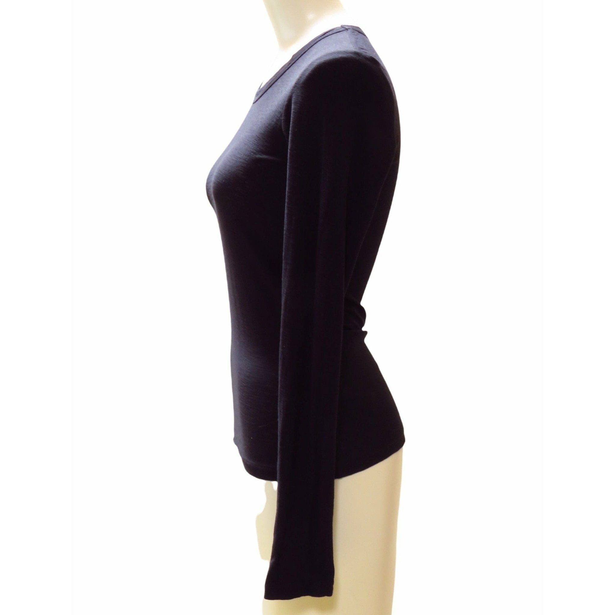 Shirts & Tops James Perse Long Sleeve Crew Tee - Classic Cotton Layering Top Gray