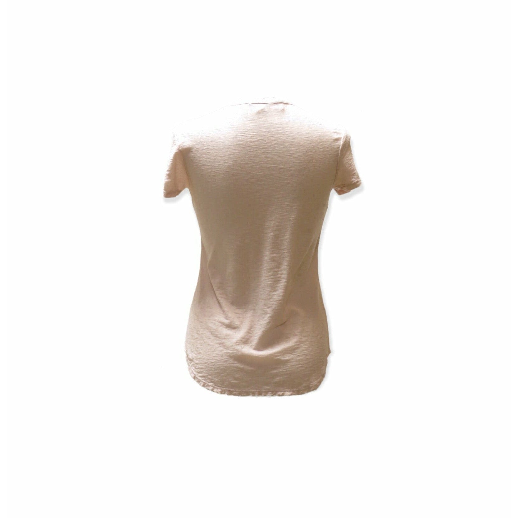 Shirts & Tops James Perse Sheer Slub Crew Neck Tee - Fitted Cotton Top Dim Gray
