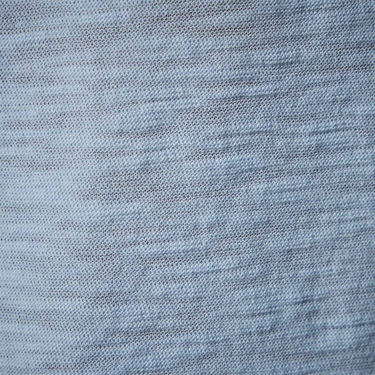 Women's T-shirts James Perse Sheer Slub V Neck Tee - Fitted Cotton Slub Dark Gray
