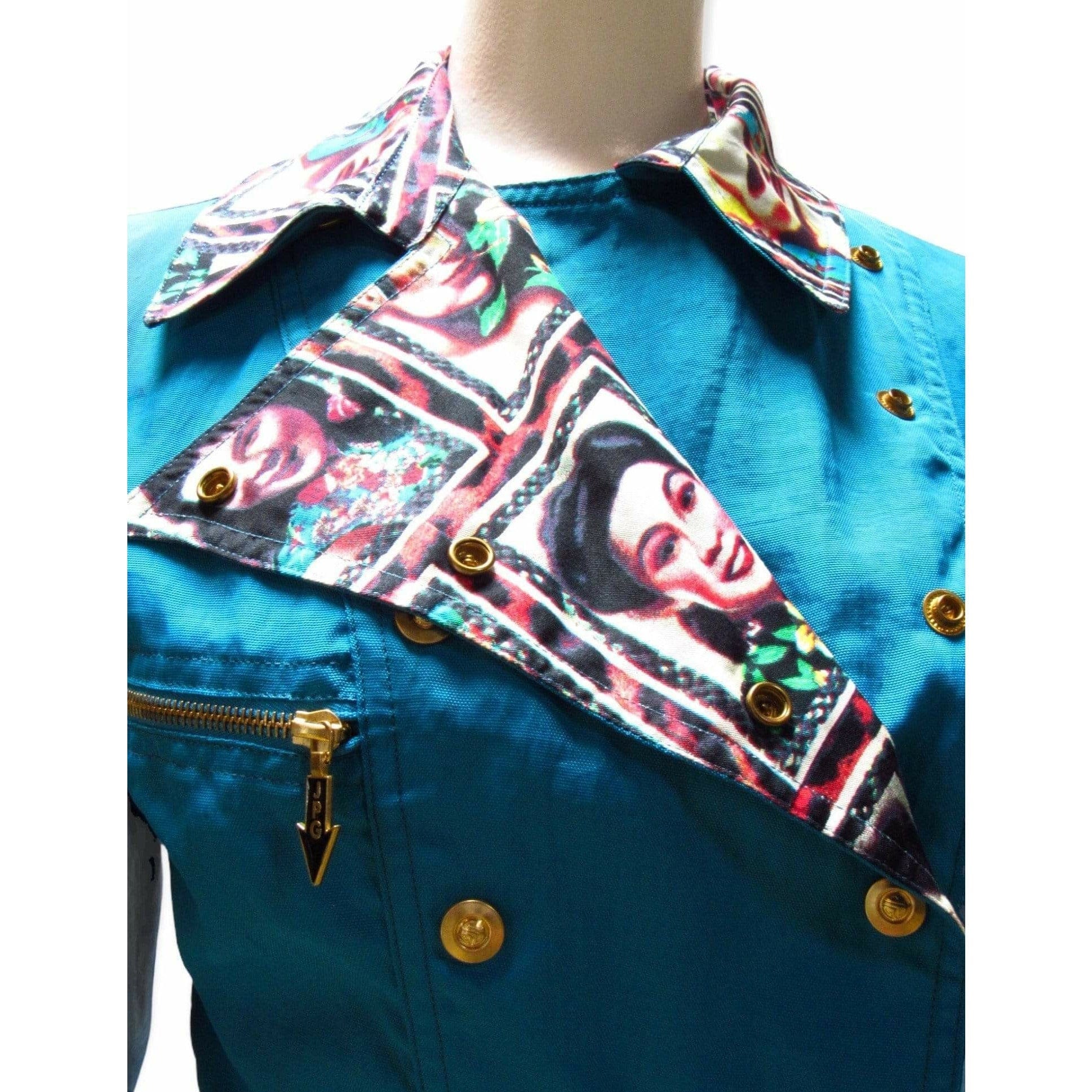 Coats & Jackets Jean Paul Gaultier Cropped Jacket White Smoke