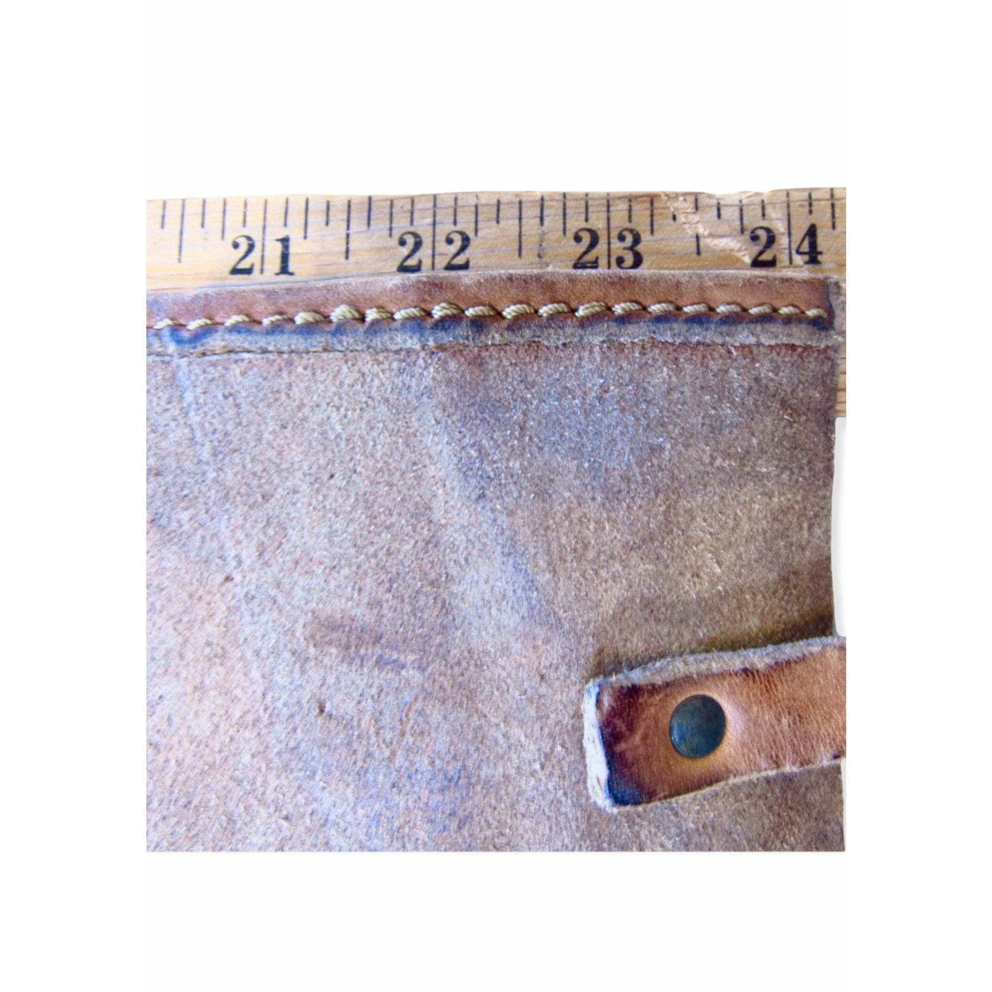 Belts Maison Martin Margiela Brown Cuir de Vache Belt - Cowhide Brown Rugged Dark Gray