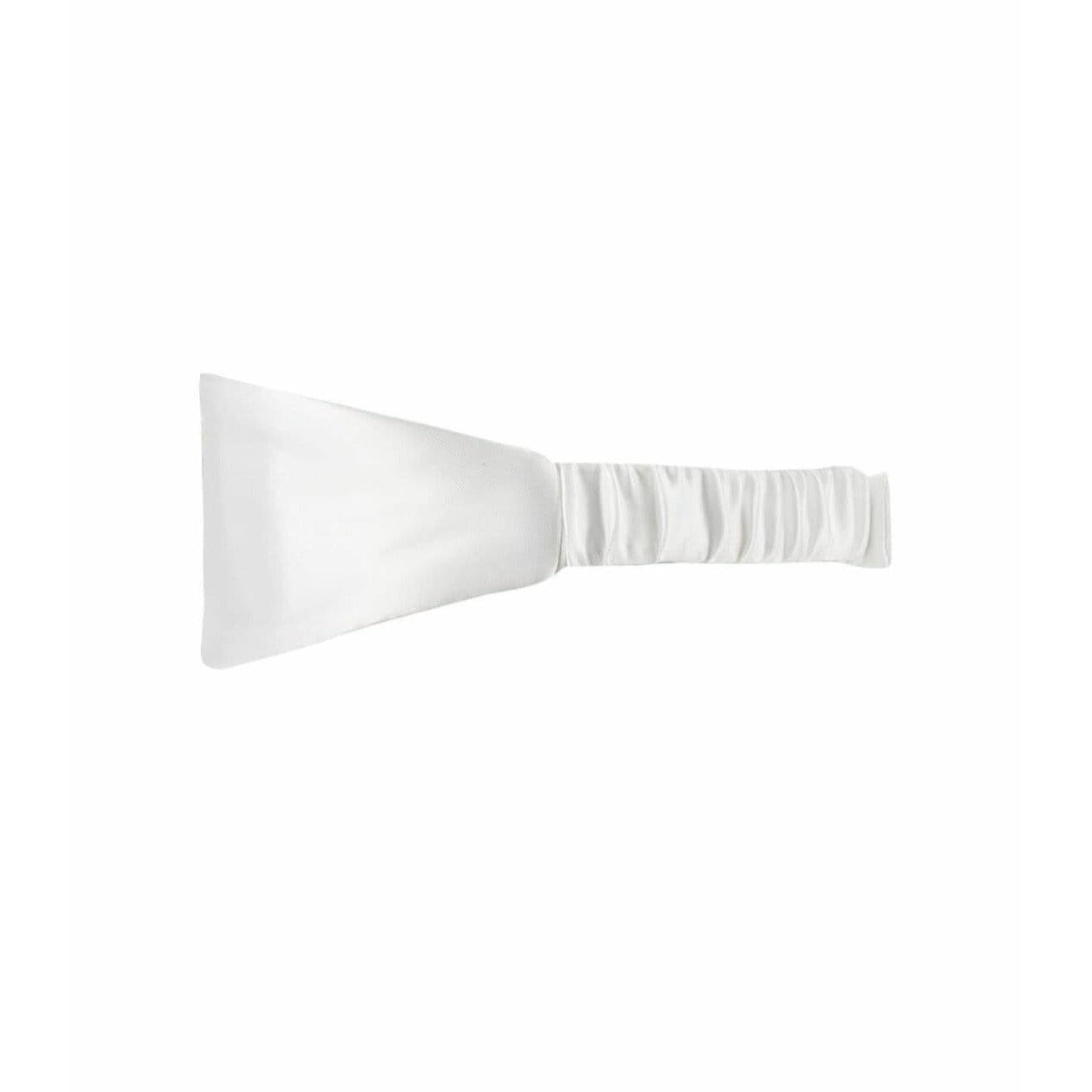 Belts Maison Martin Margiela Vintage White Satin Cummerbund Lavender