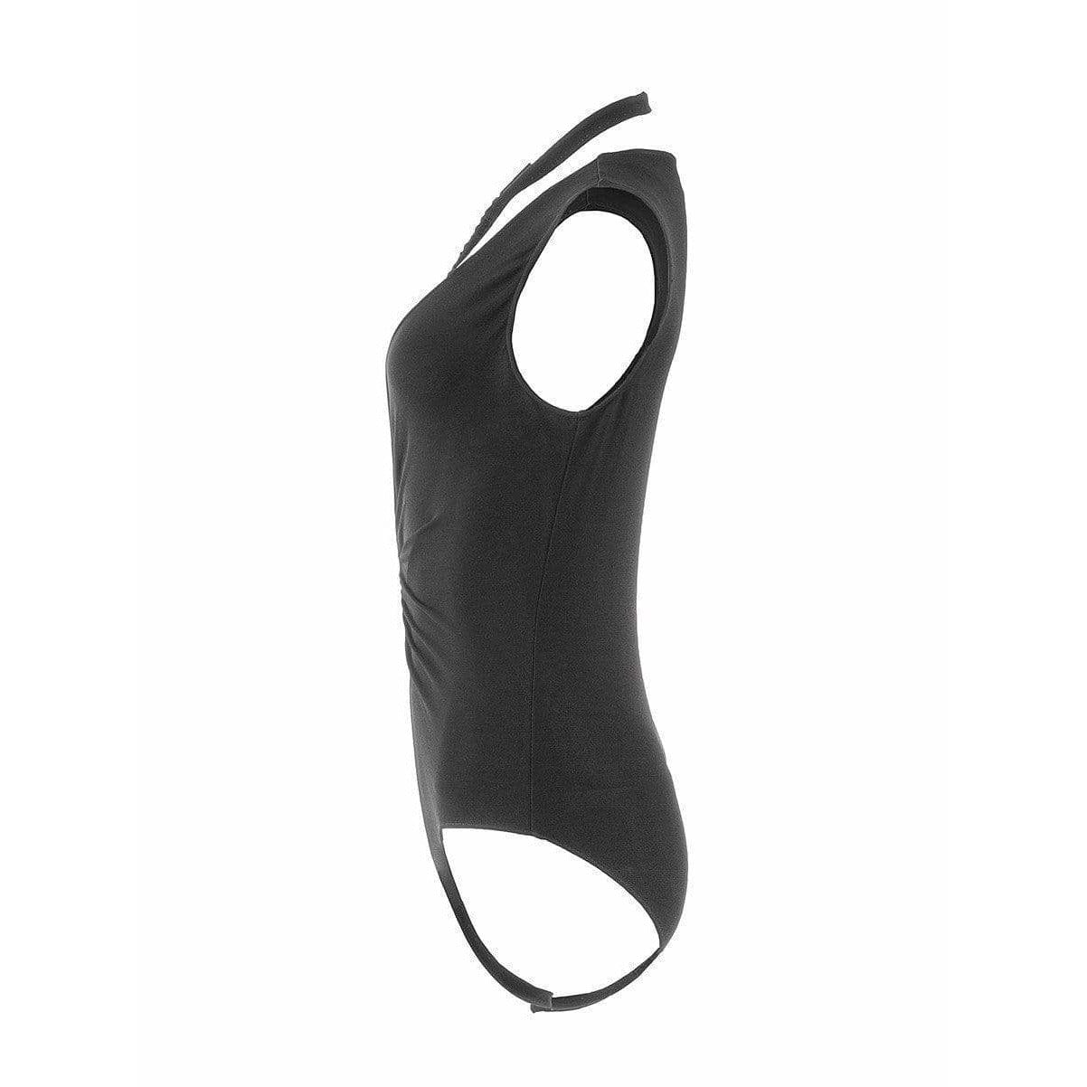 Bodysuit Maison Martin Margiela Halter Bodysuit - Viscose Stretch Crepe Vintage White Smoke