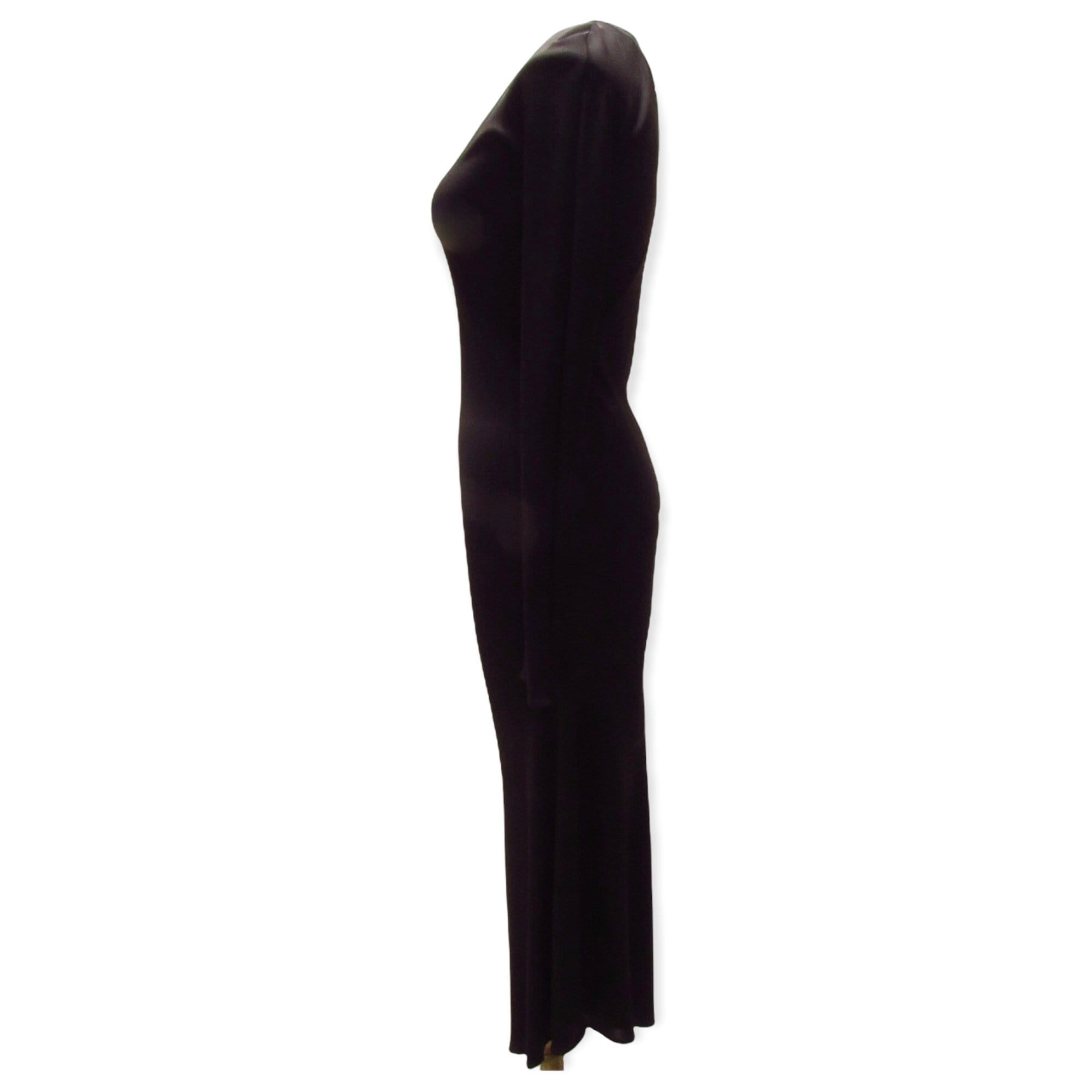 Dresses Maison Martin Margiela Black Diamond Dress - Viscose Bias Cut Diamond Pattern Black