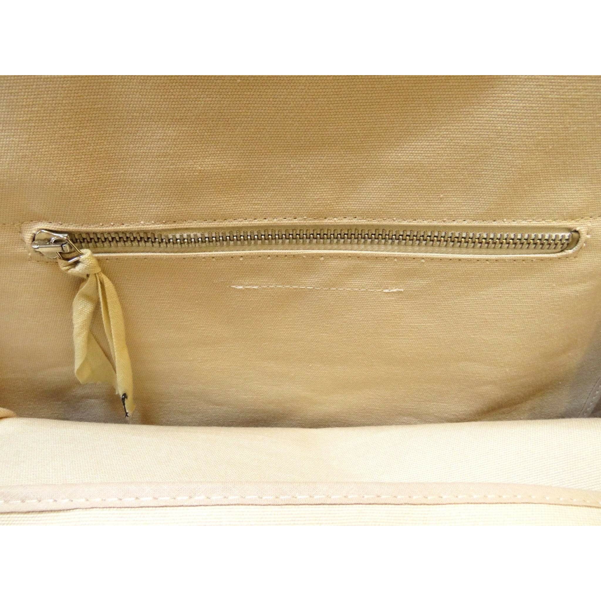 Handbags Maison Martin Margiela Shopper Tote Bag Dark Khaki