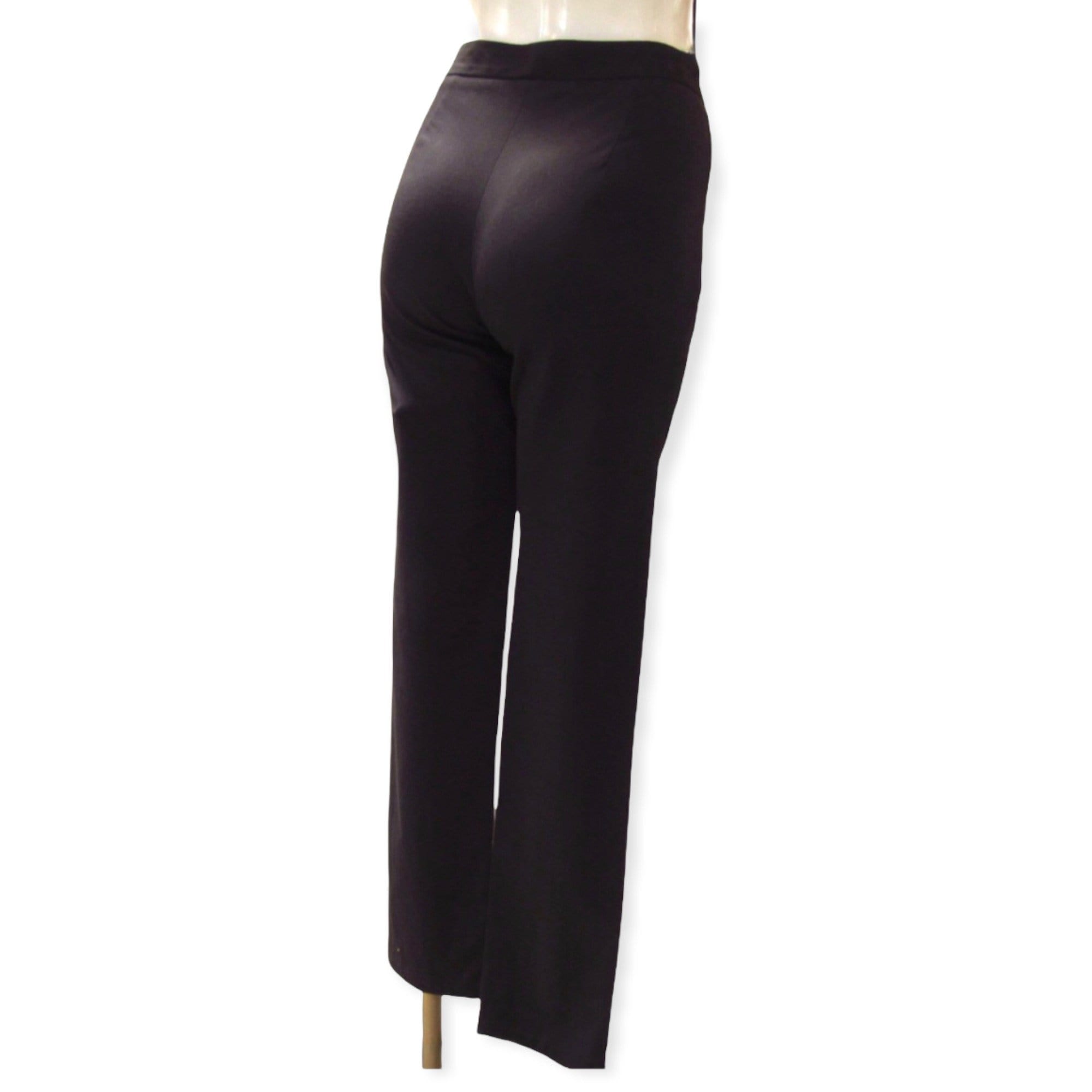 Pants Maison Martin Margiela Straight Pant - Cotton Rayon Black Black