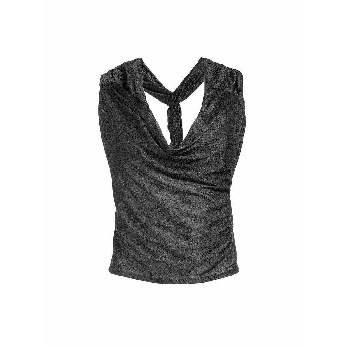 Shirts & Tops Maison Martin Margiela Halter Top - Viscose Stretch Vintage Dark Slate Gray