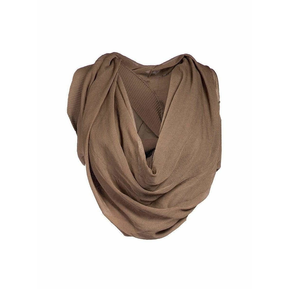 Shirts & Tops Maison Martin Margiela Reworked Top - Silk Sleeveless Mocha Dim Gray