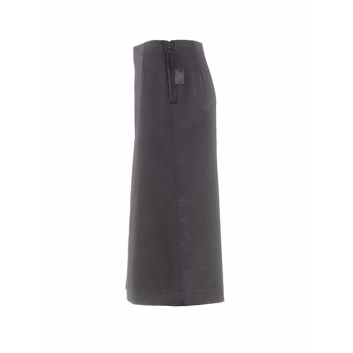 Skirts Maison Martin Margiela Mid Length Skirt - Gabardine Side Zip Grey Dark Slate Gray
