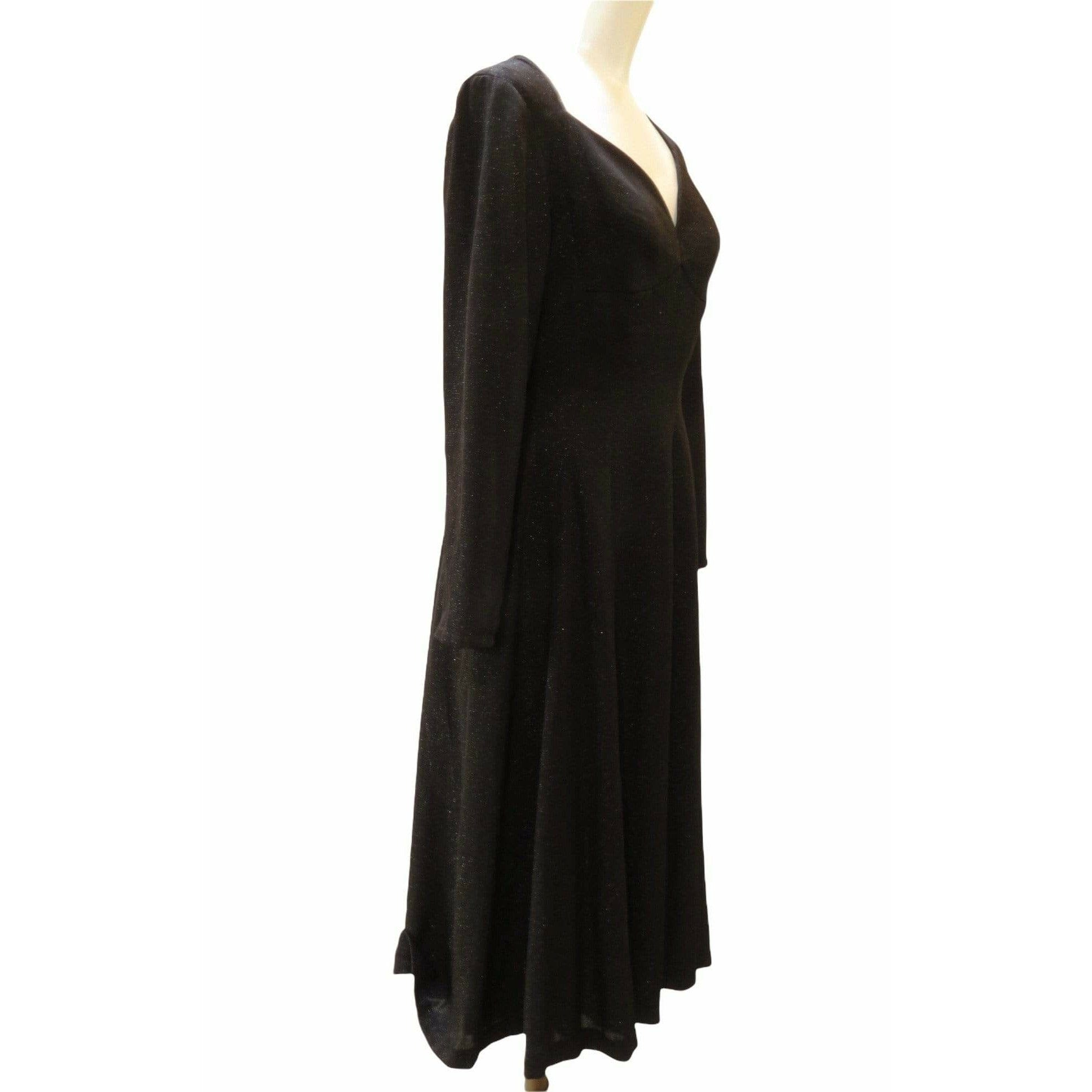 Dresses Matsuda Nicole Shimmering Black Dress Black