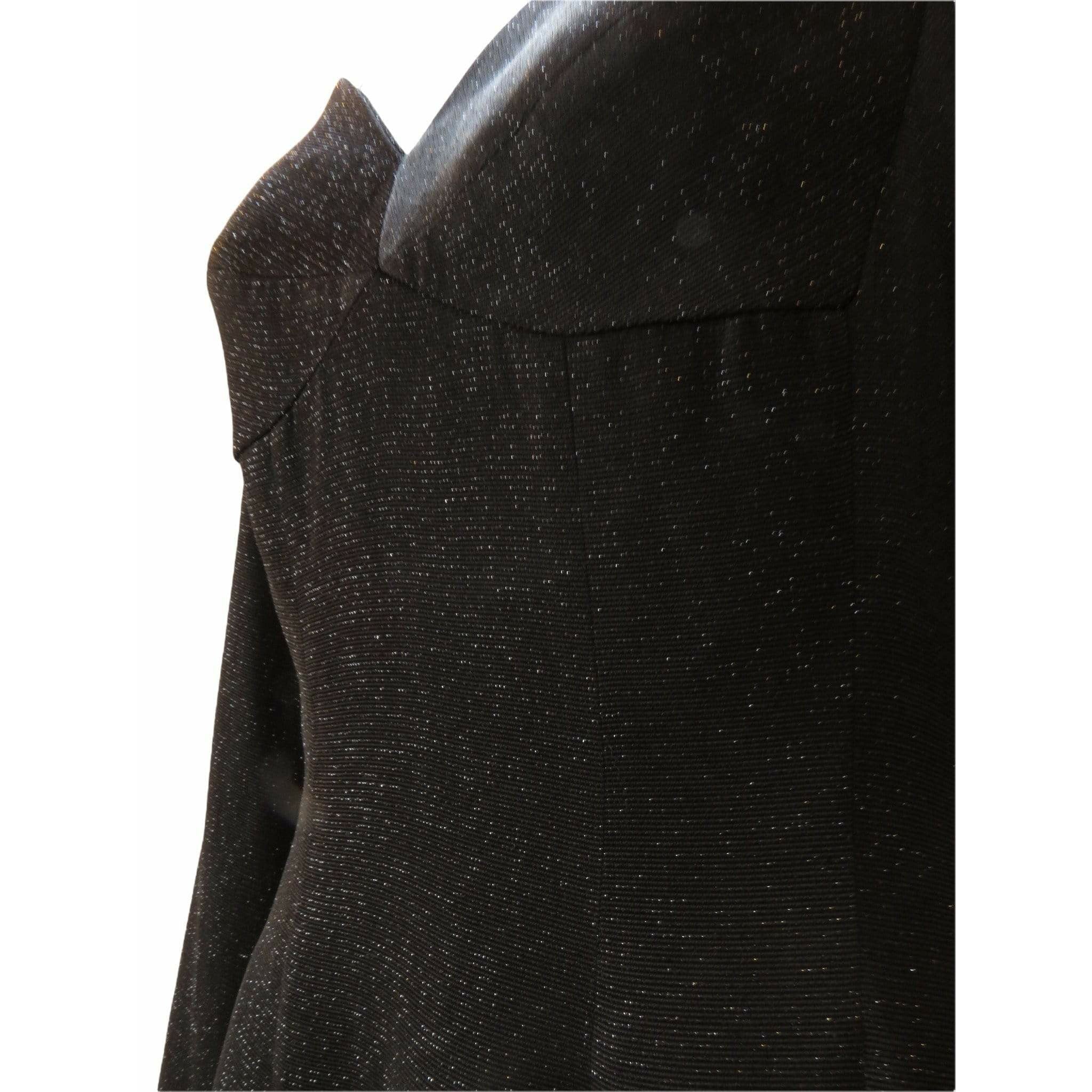 Dresses Matsuda Nicole Shimmering Black Dress Black