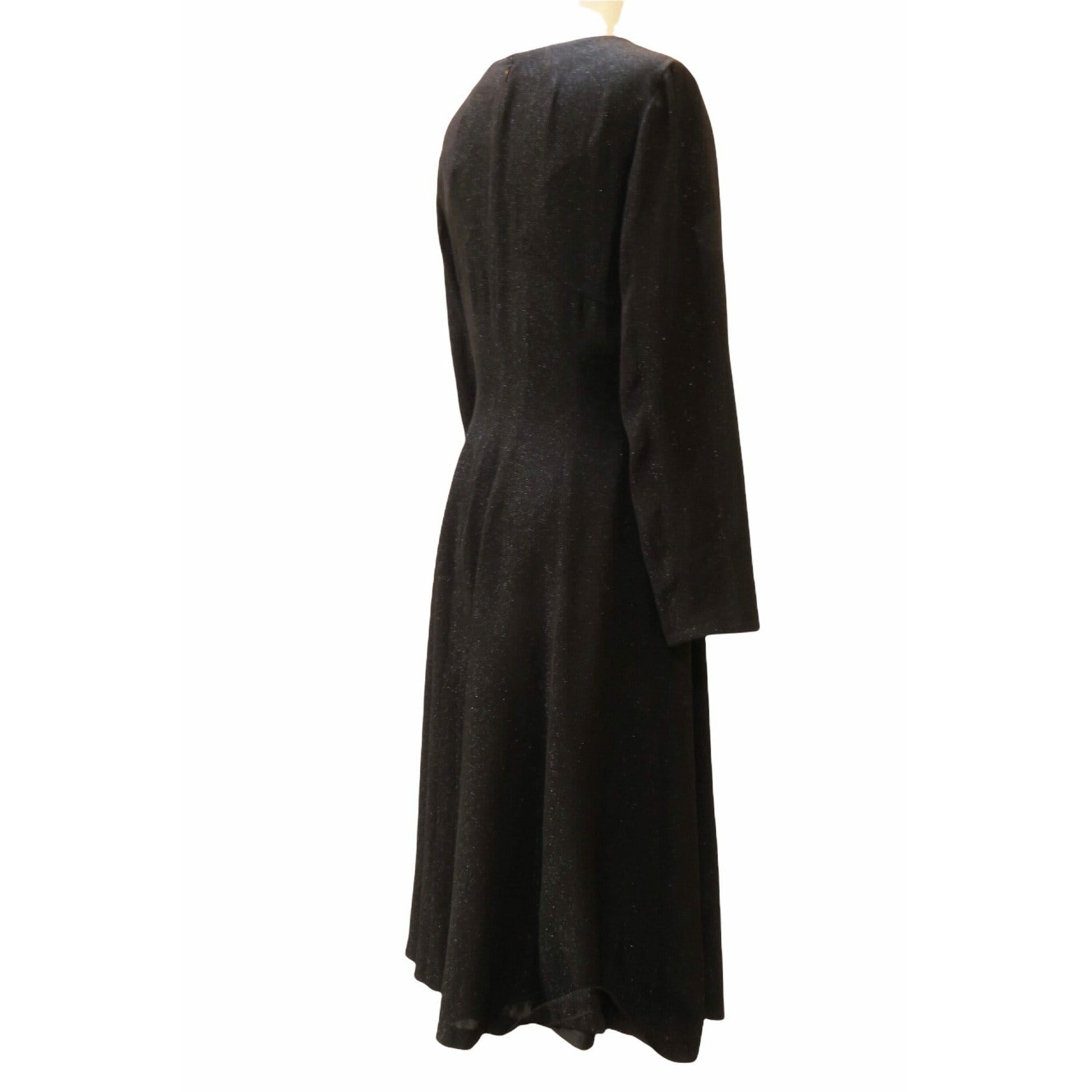 Dresses Matsuda Nicole Shimmering Black Dress Black