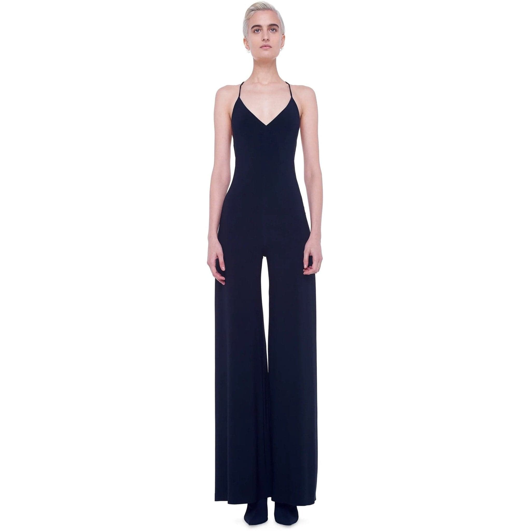 Jumpsuits & Rompers Norma Kamali Low Back Slip Jumpsuit - Strappy Evening Gray