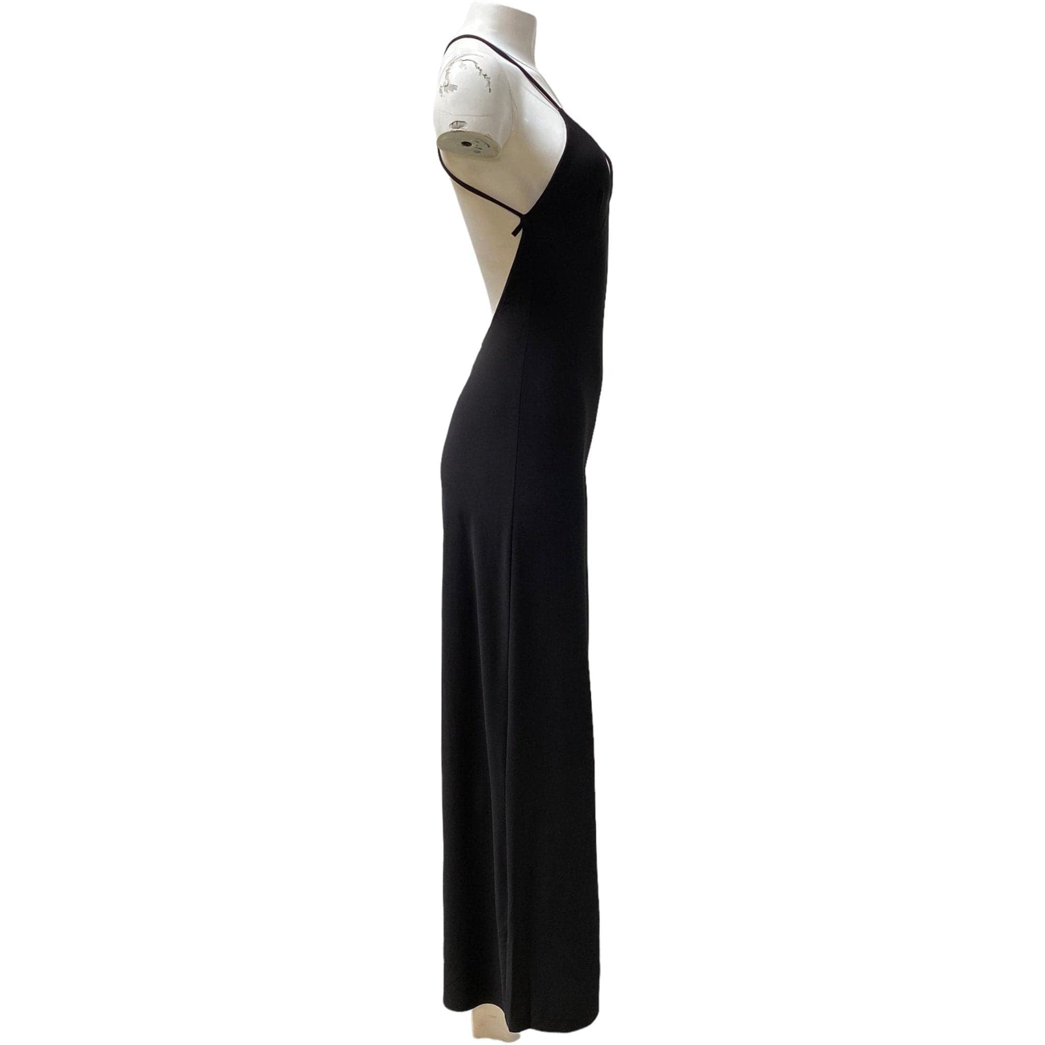 Jumpsuits & Rompers Norma Kamali Low Back Slip Jumpsuit - Strappy Evening Dark Gray