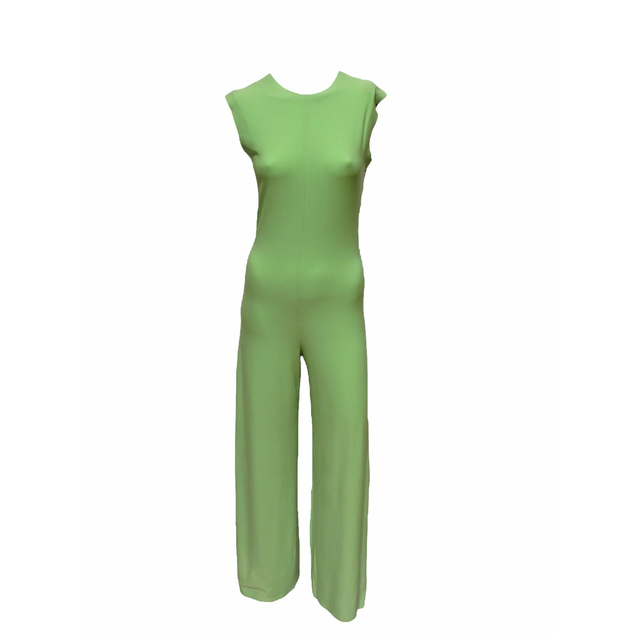 Jumpsuits & Rompers Norma Kamali Sleeveless Jumpsuit - Wide Leg Comfort Dark Sea Green