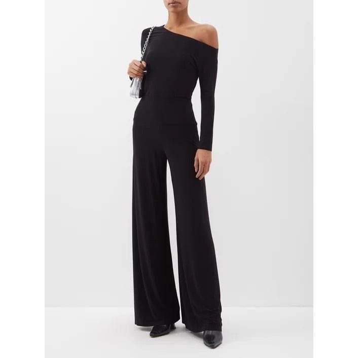 Pants Norma Kamali Elephant Pant - Wide Bell Bottom Black
