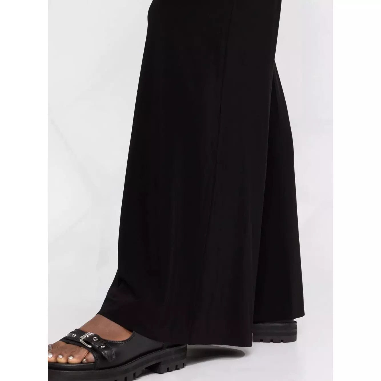 Pants Norma Kamali High-Waisted Trousers - Wide Leg Palazzo Lavender