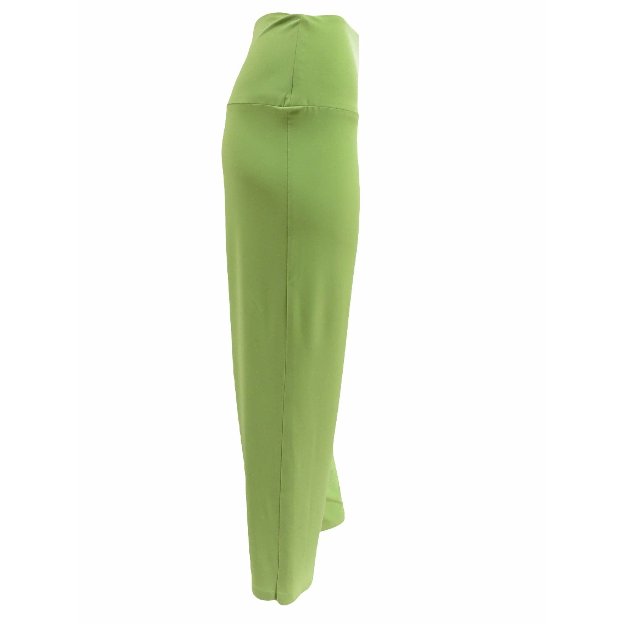 Pants Norma Kamali Pencil Pant - Slim Fit Stretch Trousers Dark Khaki