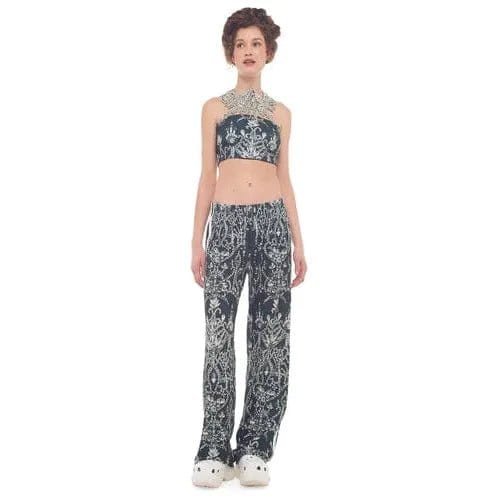 Pants Norma Kamali Boyfriend Sweatpant - Side Stripe Jogger Gray