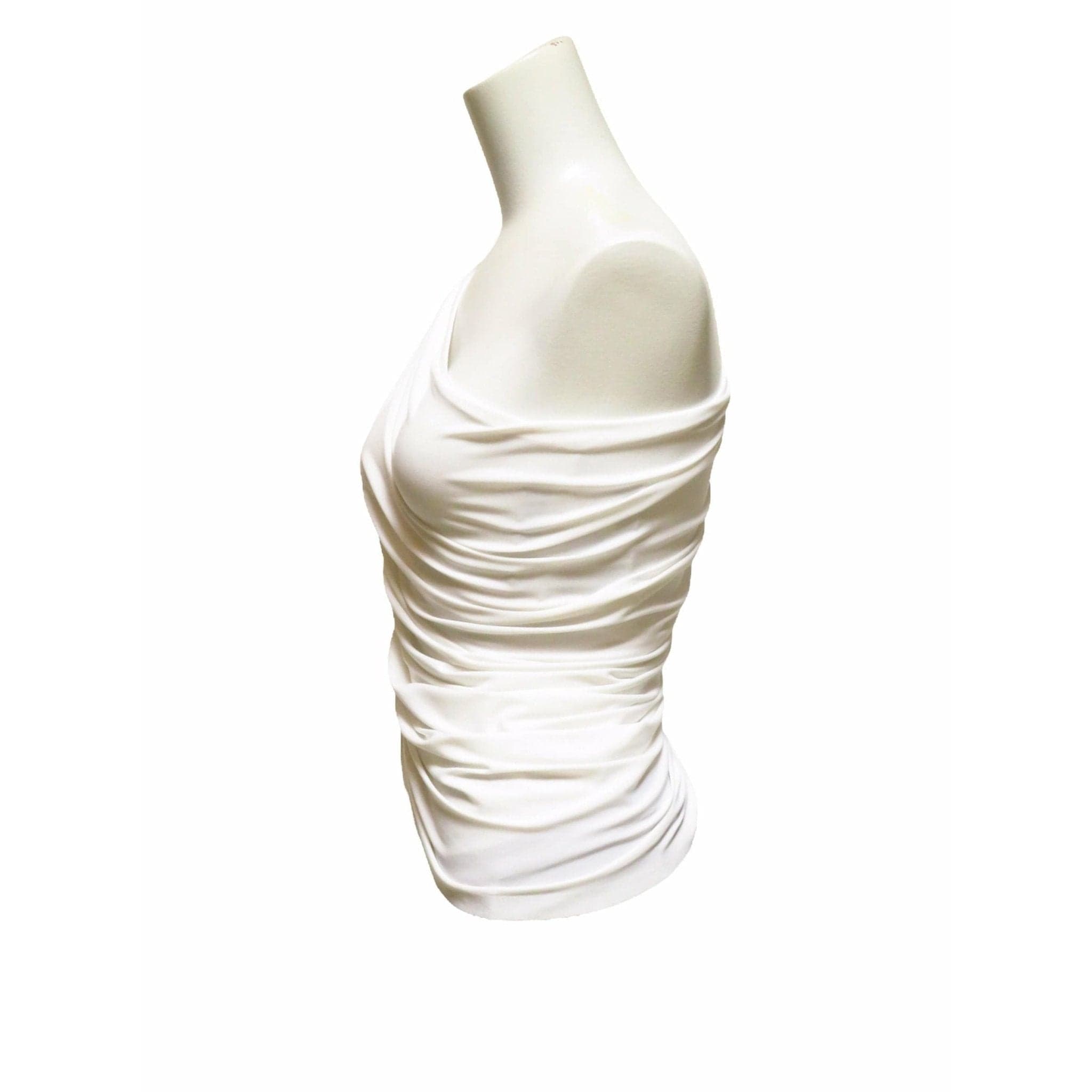 Shirts & Tops Norma Kamali Diana Bra - One Shoulder Asymmetric Beige
