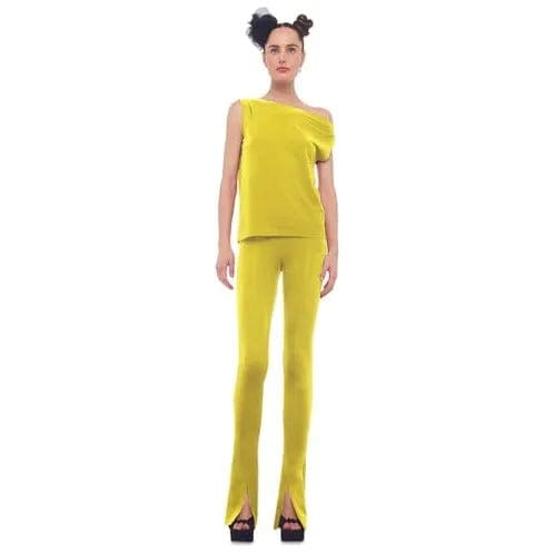 Shirts & Tops Norma Kamali Drop Shoulder Top - Relaxed Jersey Dark Khaki