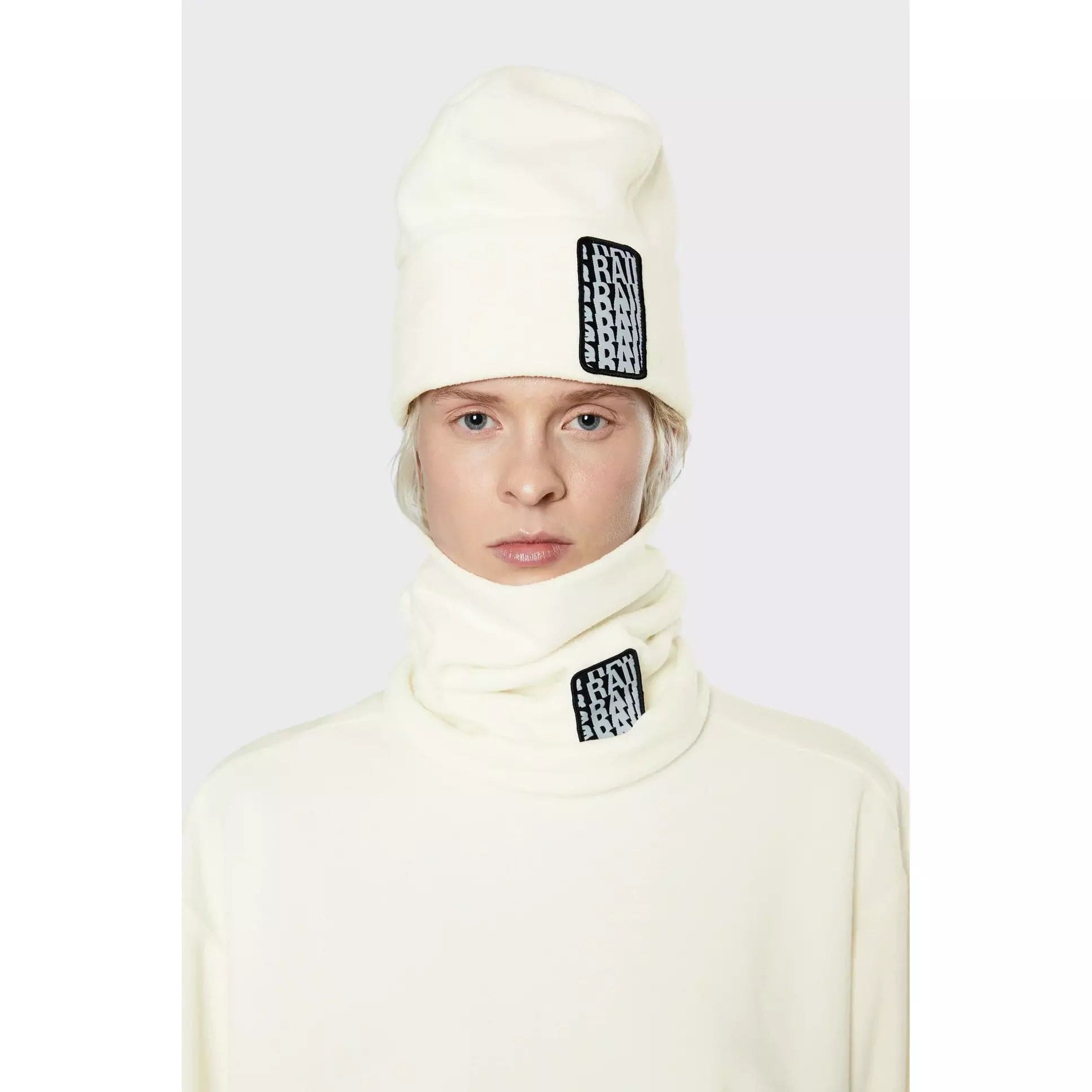 Accessories RAINS Fleece Beanie - Warm Winter Hat Beige