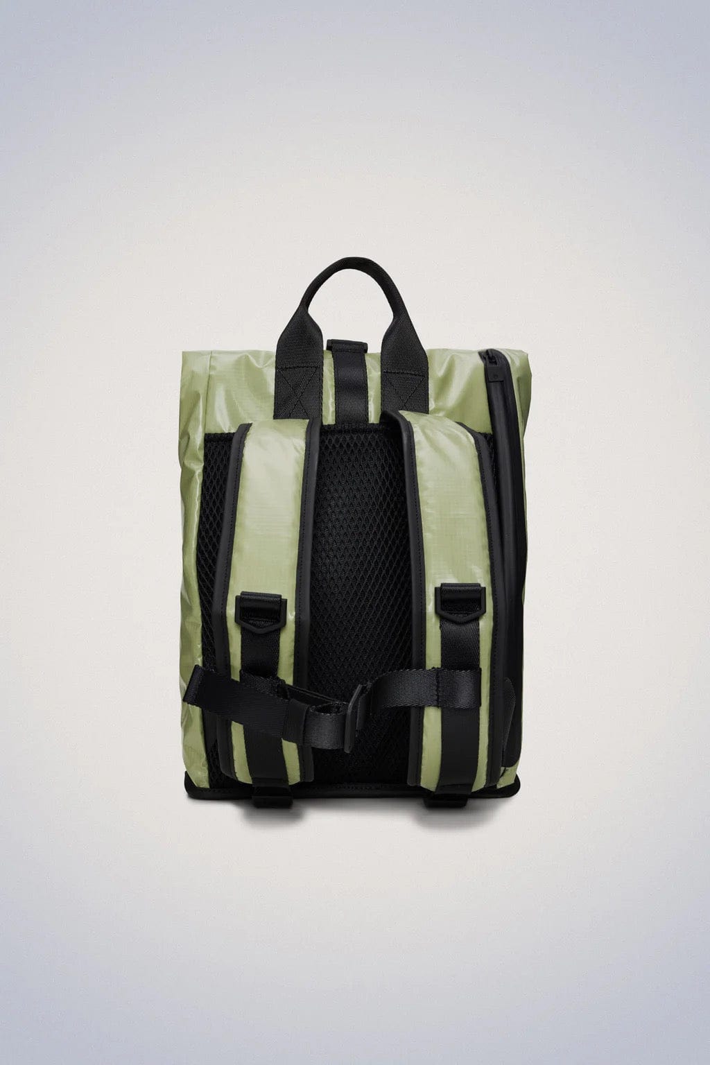 Backpacks RAINS Sibu Rolltop Rucksack Mini - Waterproof Rolltop Bag Light Gray
