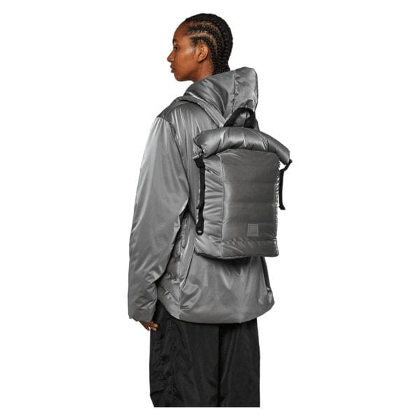 Backpacks RAINS Loop Backpack - Quilted Rolltop Bag Dim Gray