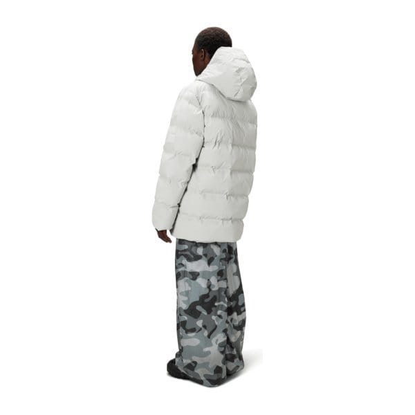Coats & Jackets RAINS Alta Puffer Parka - Long Insulated Coat Light Gray