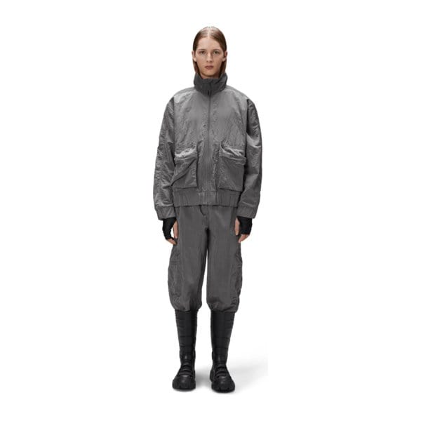 Coats & Jackets RAINS Kano Jacket - Crinkled Nylon Outerwear Dark Slate Gray