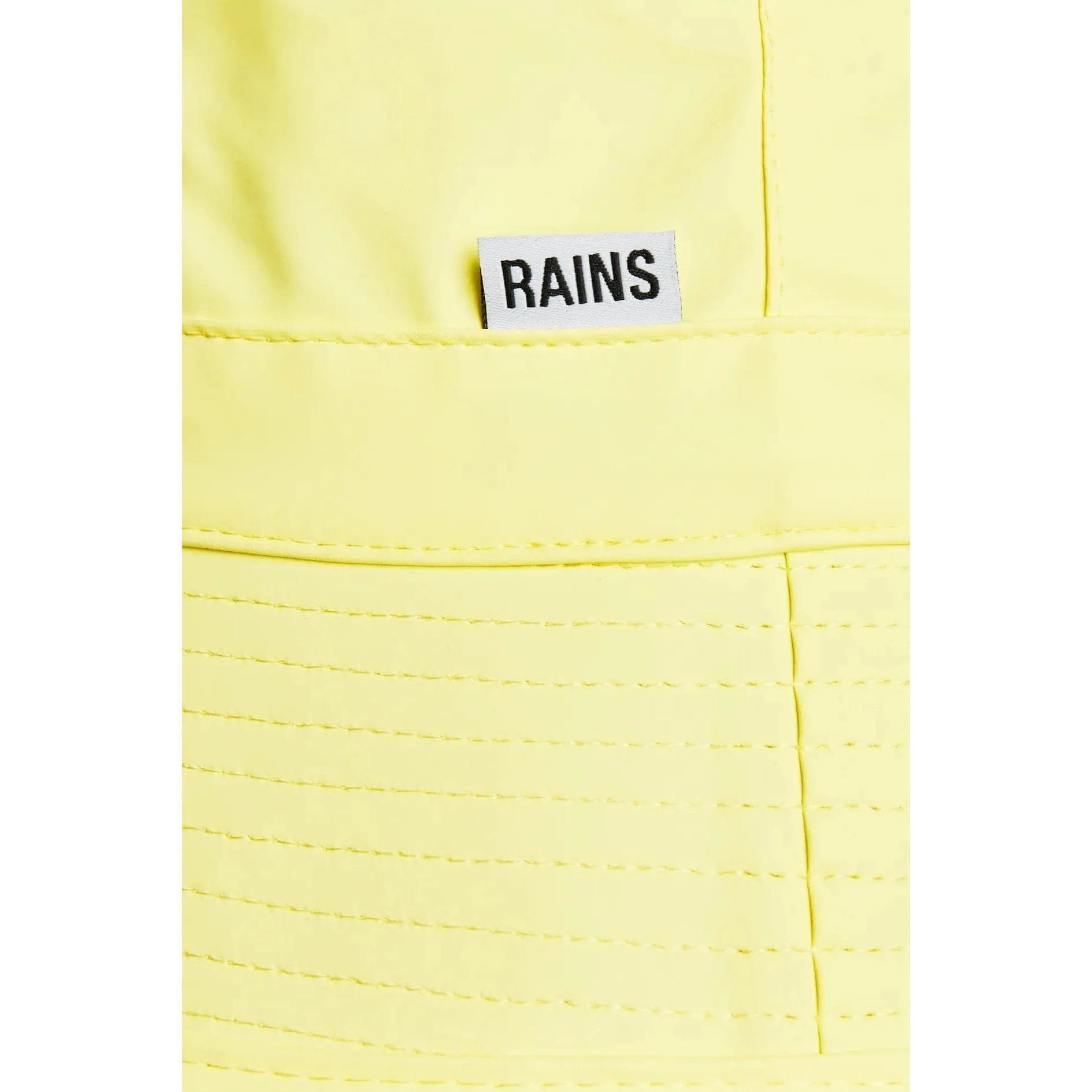 Hats RAINS Bucket Hat - Waterproof Sun Hat Pale Goldenrod