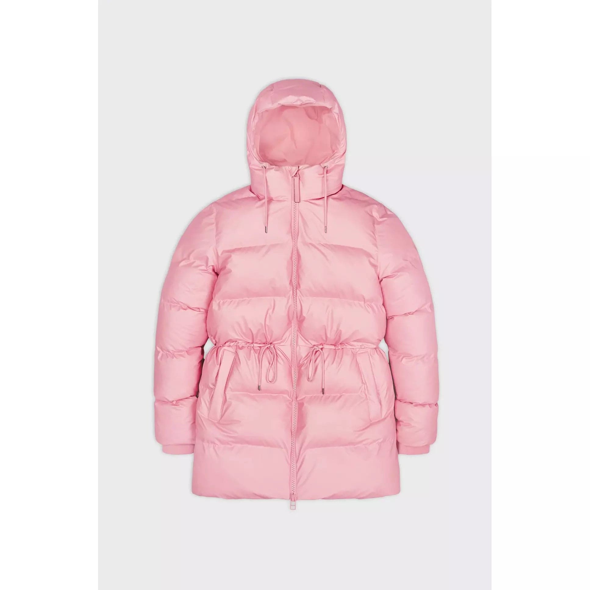Jackets RAINS Puffer W Jacket - Womens Insulated Winter Coat Misty Rose
