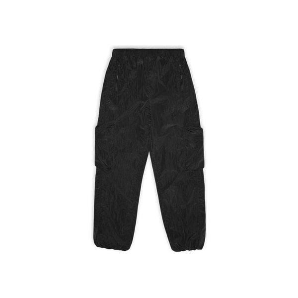 Pants RAINS Kano Pant - Crinkled Nylon Trousers Dark Slate Gray