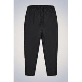 Pants RAINS Kano Pant - Crinkled Nylon Trousers Light Gray