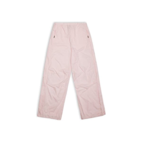 Pants RAINS Naha Pants Wide - Paper Texture Trousers Light Gray