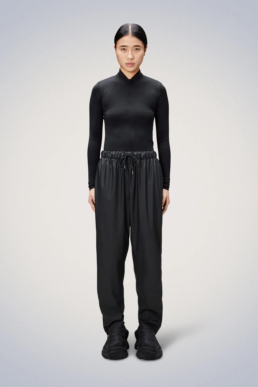 Pants RAINS Rain Pants Slim - Waterproof Over Trousers Light Gray