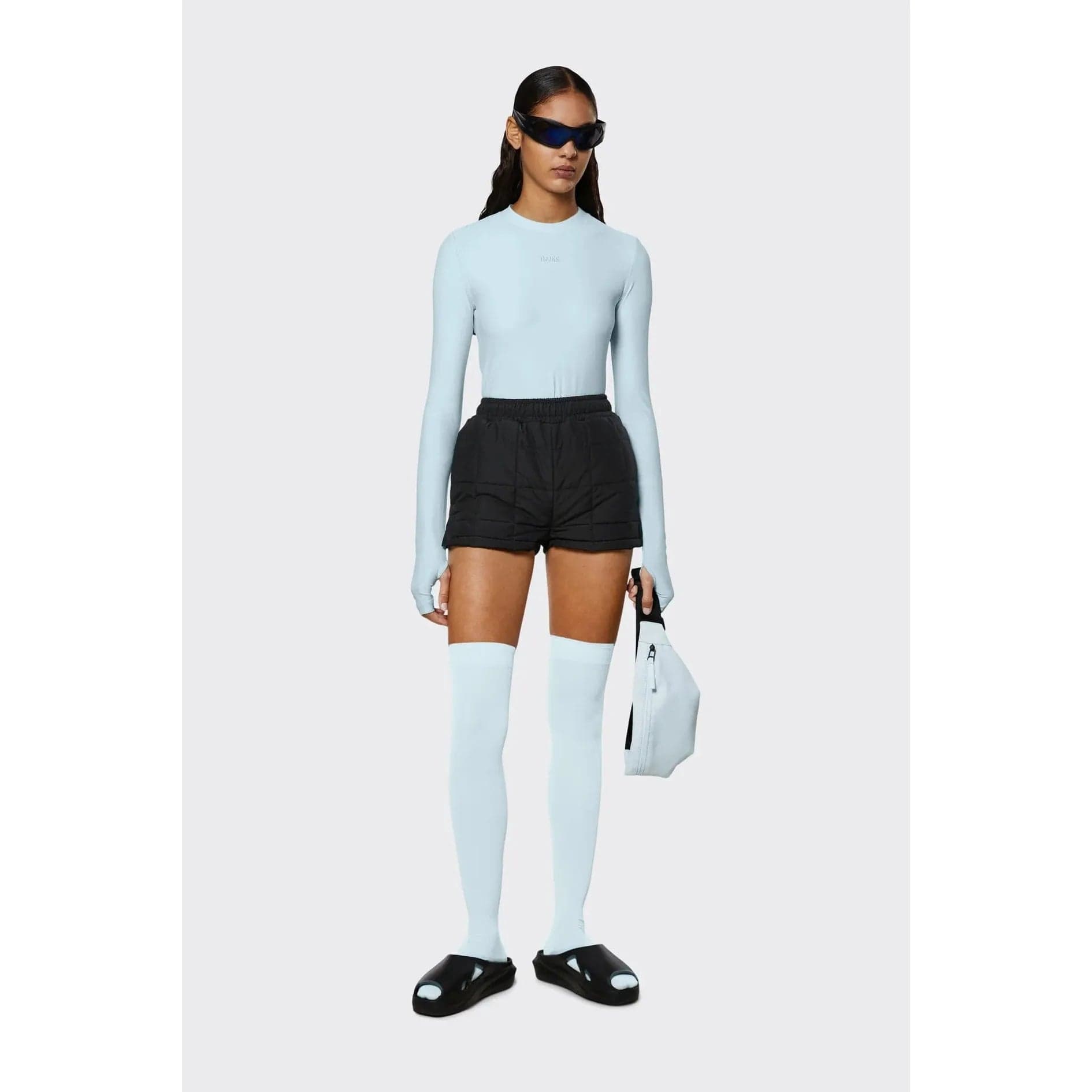 Shirts & Tops RAINS Show LS T-Shirt - Stretch Jersey Top Lavender