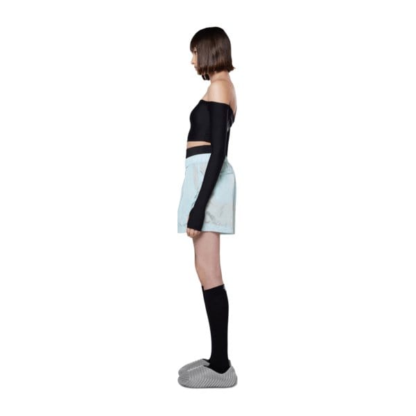 Shorts RAINS Shorts W Wide - Nylon Sport Shorts Gray