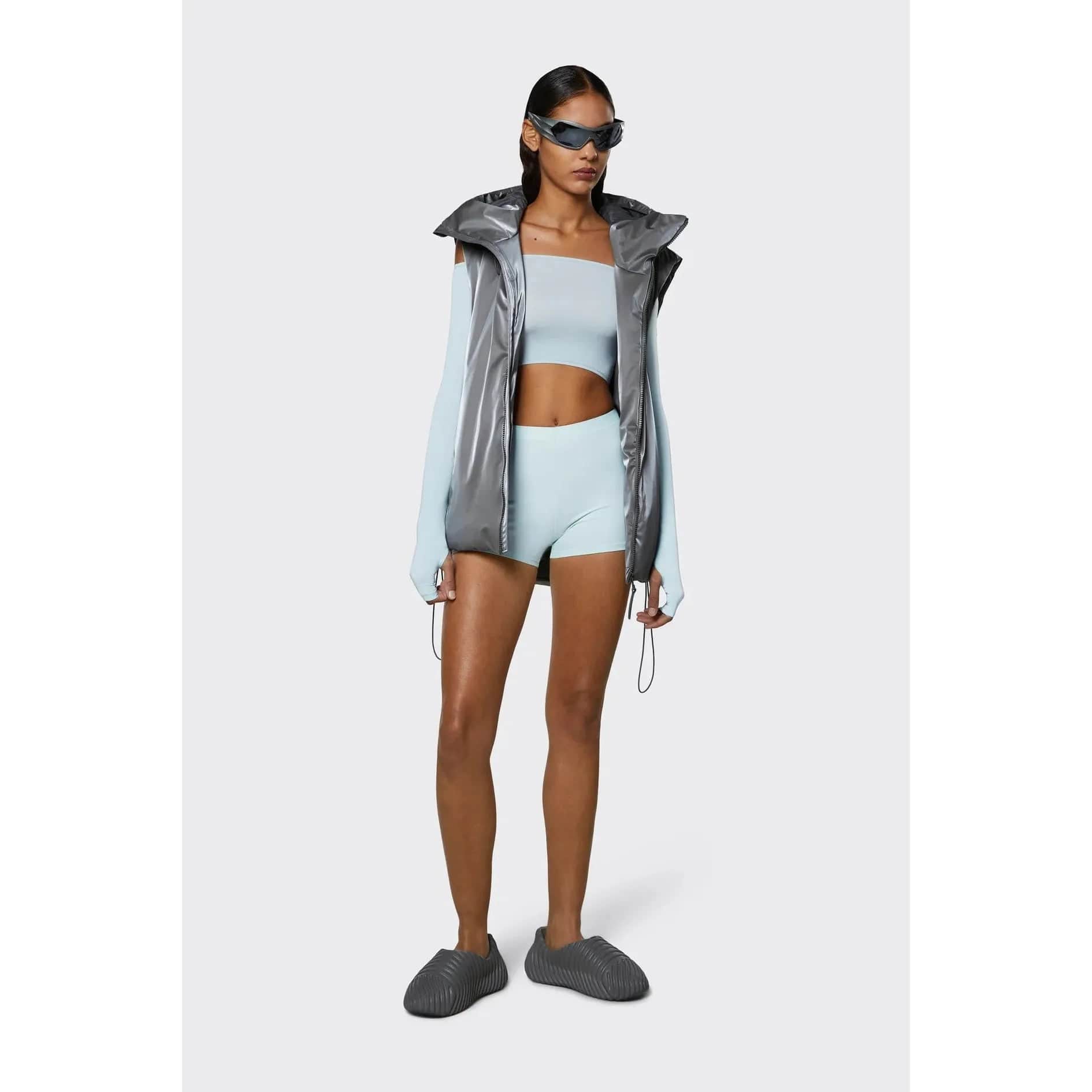 Shorts RAINS Show W Shorts - High Waisted Shorts Lavender