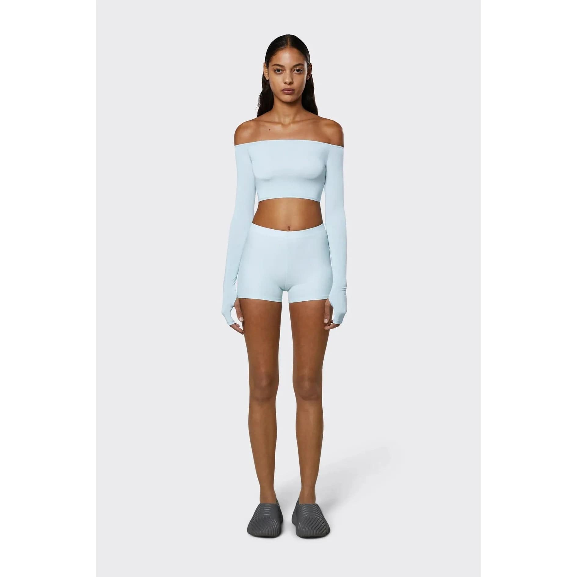 Shorts RAINS Show W Shorts - High Waisted Shorts Lavender