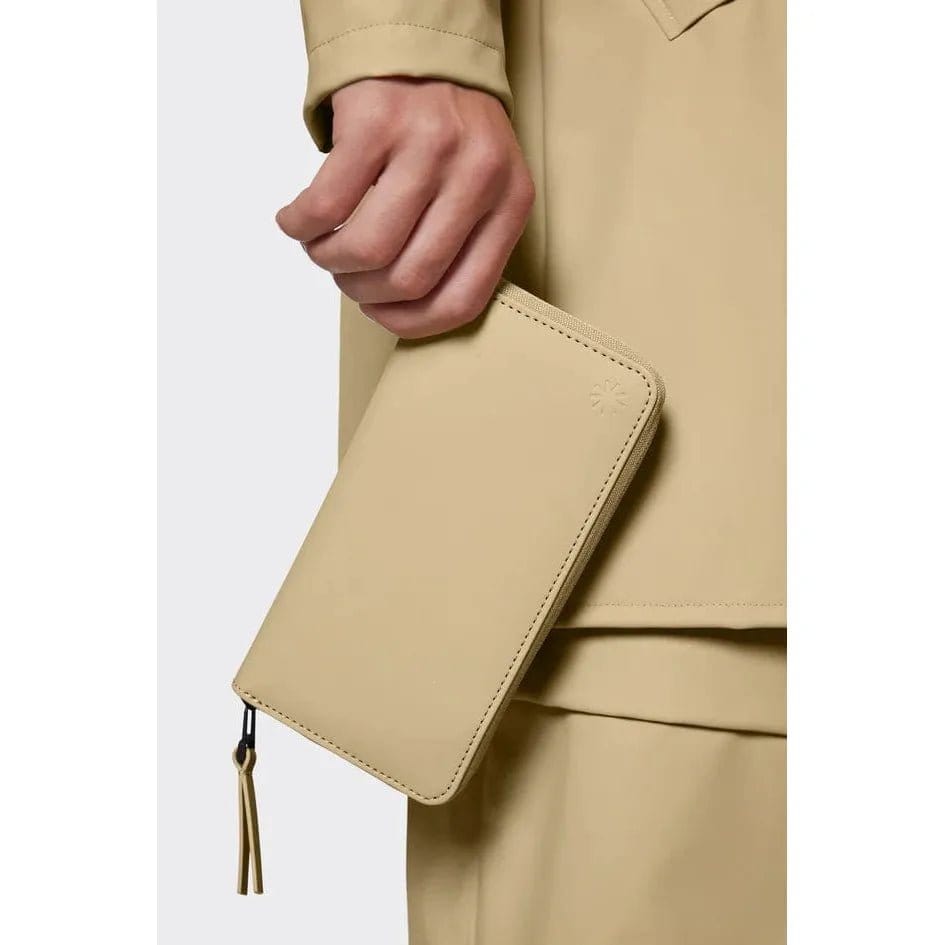 Wallets & Money Clips RAINS Wallet - Waterproof Zip Purse Tan