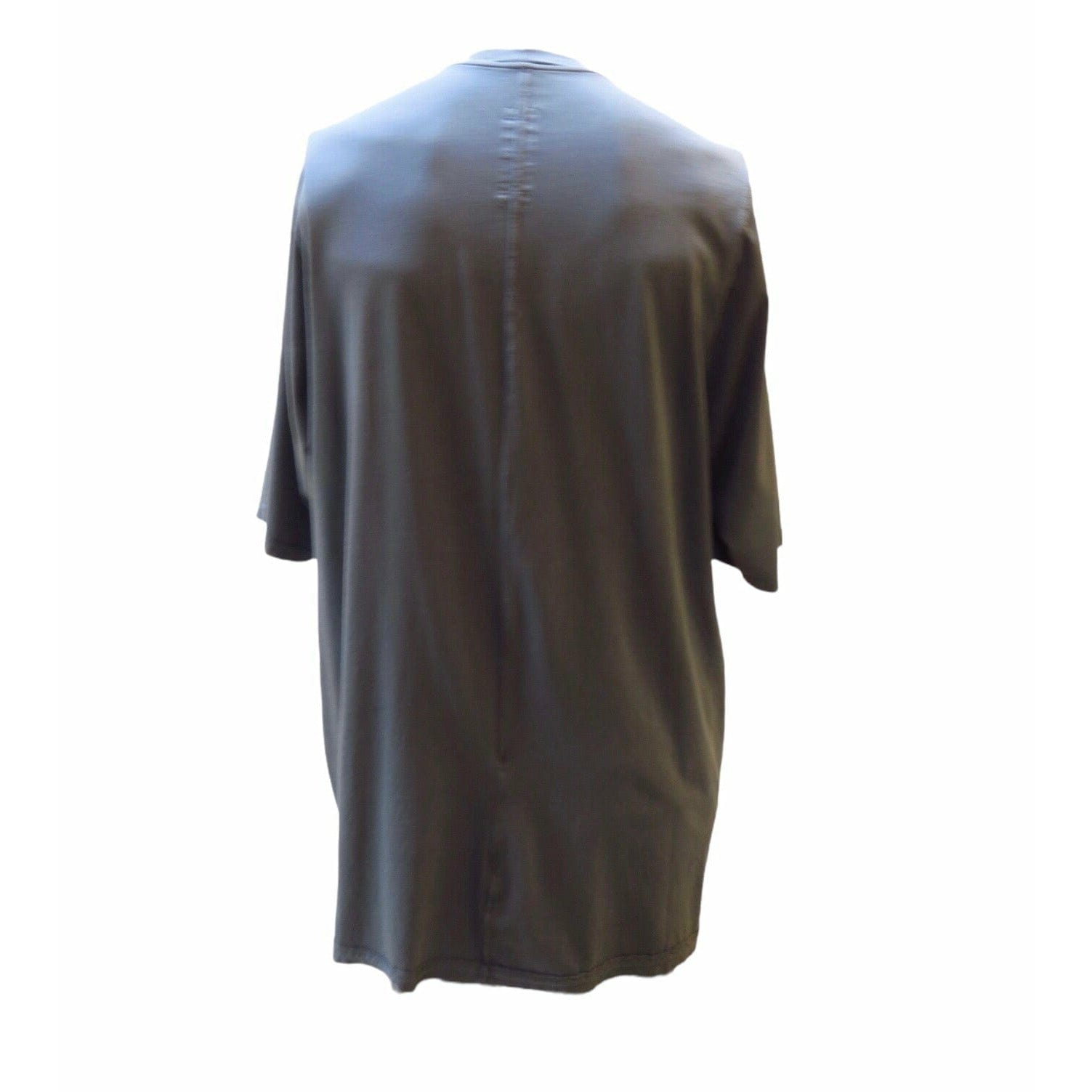 Men T-Shirt Rick Owens DRKSHDW Jumbo Printed Tee Dark Slate Gray
