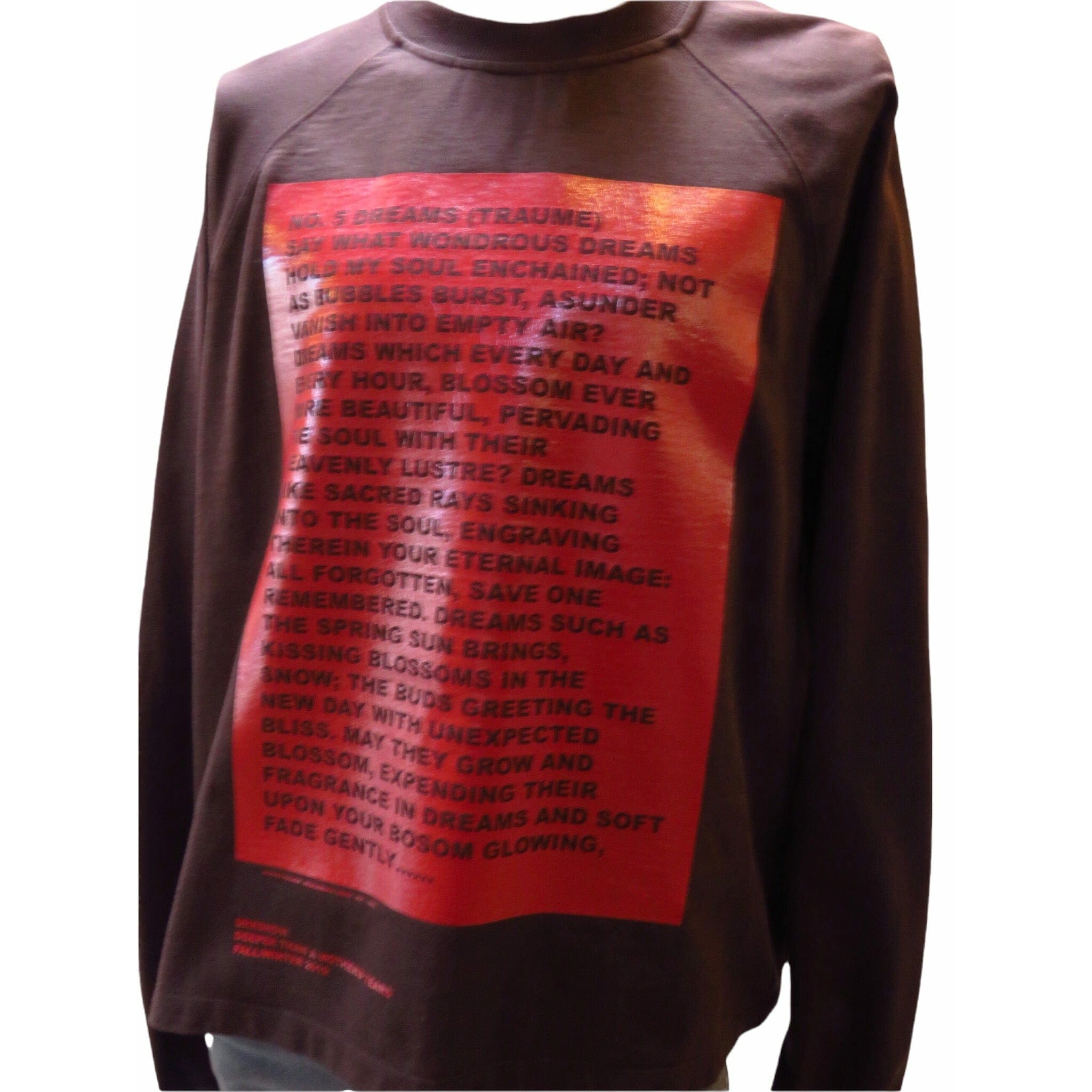 Mens Sweatshirts Printed Sweatshirt Black
