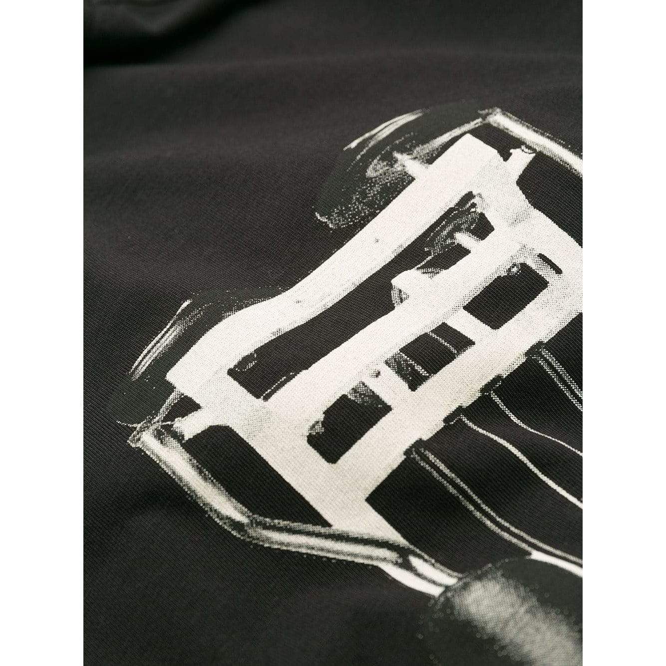 Mens Sweatshirts Printed Sweatshirt Light Gray