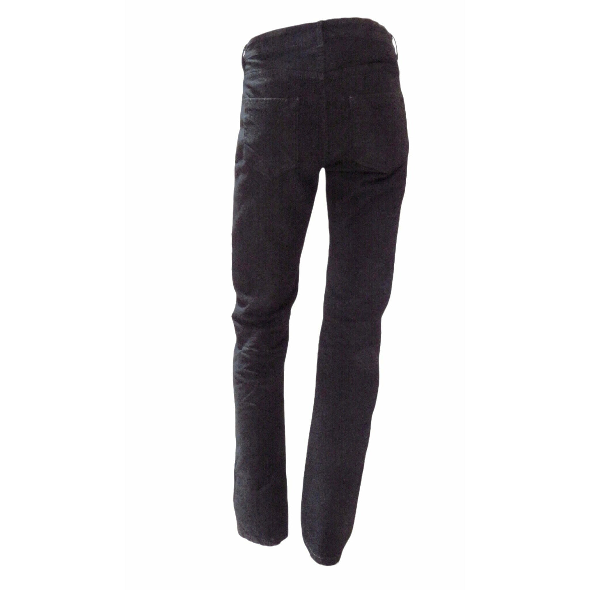 Mens Pants Rick Owens DRKSHDW Black Wax pants Dark Slate Gray