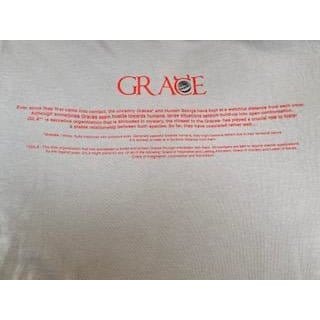 Shirts & Tops UNDERCOVER Grace Tee - Grey Cotton Graphic Dark Gray